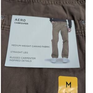 Aeropostale Men's Carpenter Pant Brown Size M